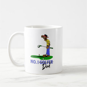 Nr. 1 Golfer Pap Koffiemok