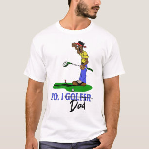 Nr. 1 Golfer Pap T-shirt