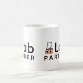 Nr. 1 Lab Partner Science Friend Erlenmeyer Flask Koffiemok (Center)