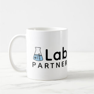 Nr. 1 Lab Partner Science Friend Erlenmeyer Flask Koffiemok