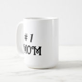 Nr. 1 Mam Moederdag Gift Koffiemok (Voorkant links)