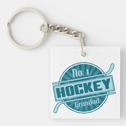 Nr. 1 Opa Hockey Sleutelhanger (voorkant)