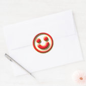 nr. 1 ronde sticker (Envelop)
