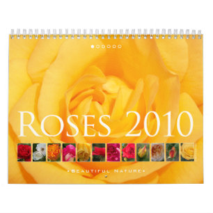 (nr. 1) Rozen 2010: Prachtige Natuur - Agenda Kalender