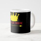Nr 1 voetbalmoeder grote koffiekop (Voorkant rechts)