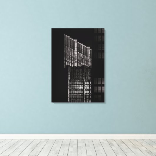 Nr. 200 Bay St North Tower 4 Canvas Afdruk (Insitu (Houten vloer))