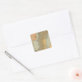 Nr. 21 Negros Vierkante Sticker (Envelop)