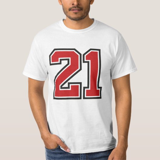 nr. 21 shirt van Laroyé Eleggua (Voorkant)