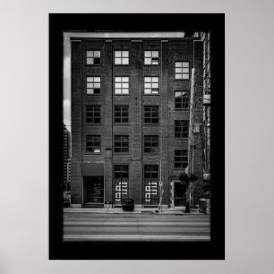 Nr 266 King St E 2 met rand Poster