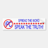 nr. 2 PC-bumpersticker Bumpersticker (Voorkant)