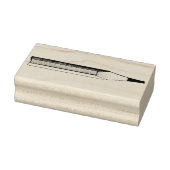 Nr. 2 Potloodtip Rubber Art Stamp Rubberstempel (Stempel)