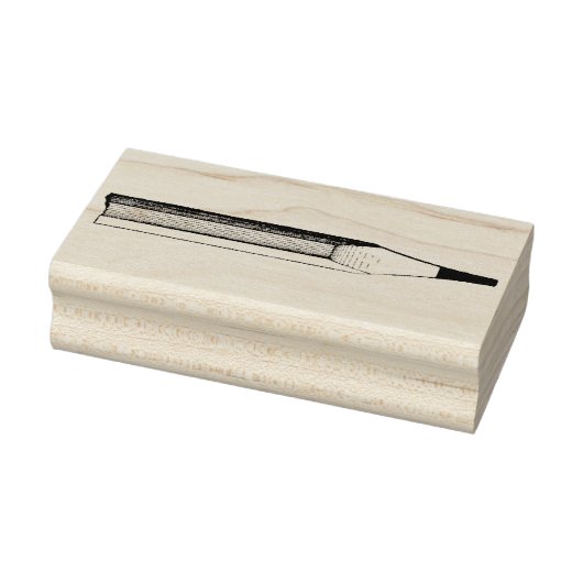 Nr. 2 Potloodtip Rubber Art Stamp Rubberstempel (Stempel)
