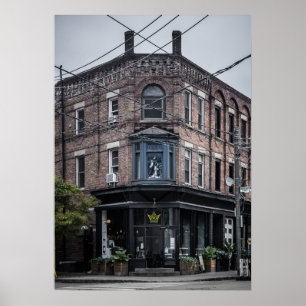 Nr. 354 King ST E 1 kleurenversie Poster