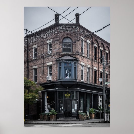 Nr. 354 King ST E 1 kleurenversie Poster (Voorkant)