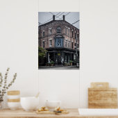 Nr. 354 King ST E 1 kleurenversie Poster (Keuken)