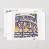 Nr 36 het Stijgen van Jupiter Briefkaart (Voorkant / Achterkant)