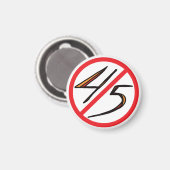 NR. 45 Magnet (Voorkant / Achterkant)