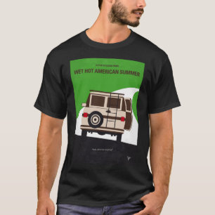 Nr. 481- Natte Hot American Summer-filmposte T-shirt