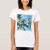 Nr. 50 Aloha Hawaii Palm Eiland Paradijs T-shirt (Voorkant)