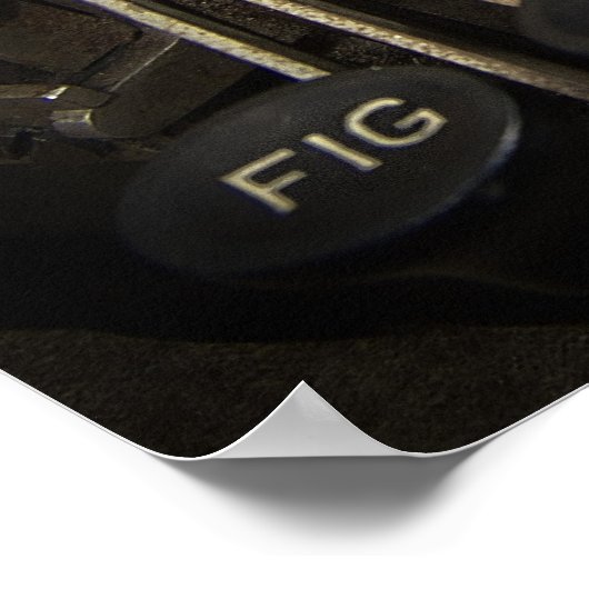 NR. 5 BLICKENSDERFER TYPEWRITER POSTER (Hoek)