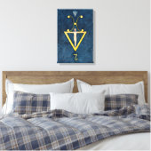 Nr. 64 | Anna Cassel | Canvas Afdruk (Insitu (Slaapkamer))