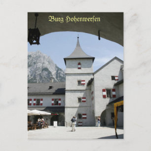 Nr. 6 Burg Hohenwerfen Oostenrijk Briefkaart