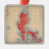 Nr. 6 Distributietemperaturen Metalen Ornament (Voorkant)