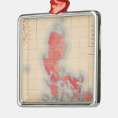 Nr. 6 Distributietemperaturen Metalen Ornament (Links)