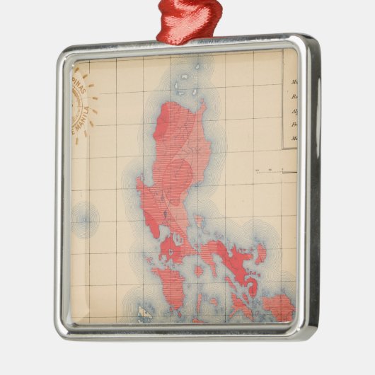 Nr. 6 Distributietemperaturen Metalen Ornament (Links)