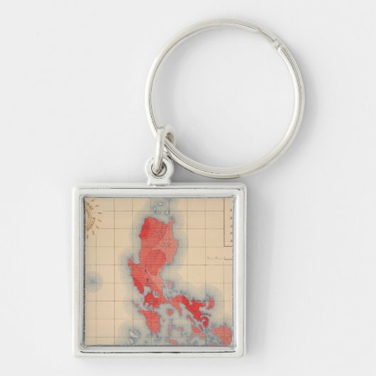 Nr. 6 Distributietemperaturen Sleutelhanger (Voorkant)