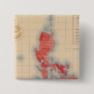 Nr. 6 Distributietemperaturen Vierkante Button 5,1 Cm