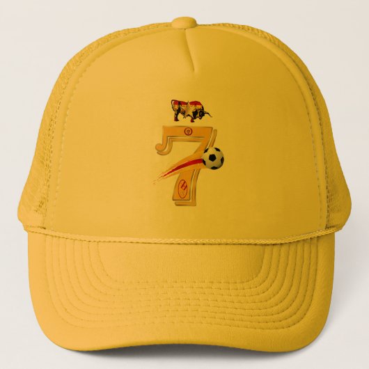 Nr.7 Spanje Voetbal World Champions 1 Star Pet (Voorkant)