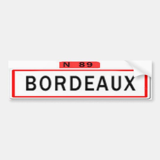 NR. 89 BUMPERSTICKER (Voorkant)