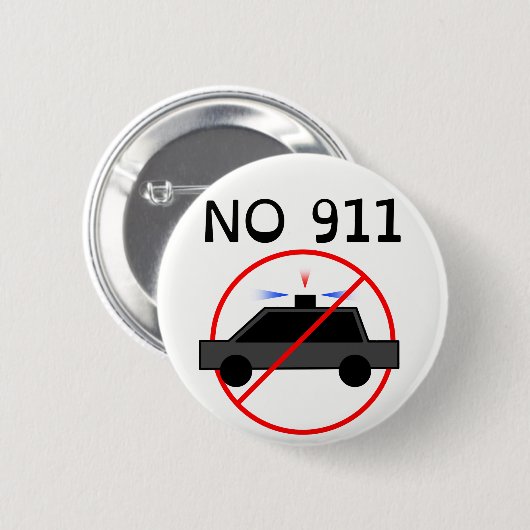 NR. 911 logo B Ronde Button 5,7 Cm (Voorkant /achterkant)