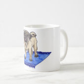 Nr.98 Pug op een Rug op een Mok (Voorkant rechts)