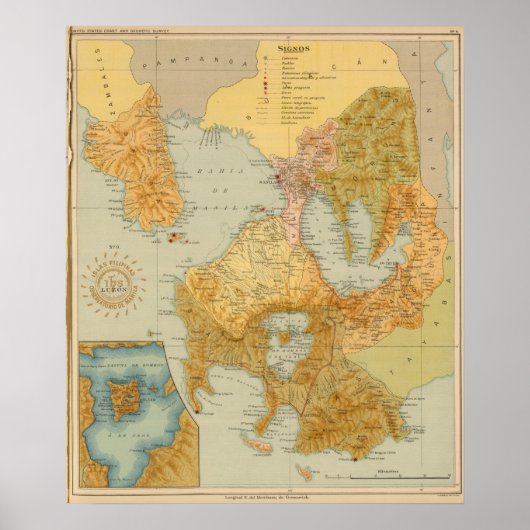 nr. 9 Luzon Poster (Voorkant)