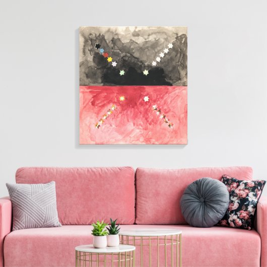 Nr. A (Atom-serie) | Hilma af Klint | Canvas Afdruk (Insitu (Woonkamer))