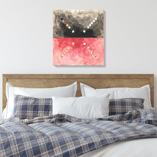 Nr. A (Atom-serie) | Hilma af Klint | Canvas Afdruk (Insitu (Slaapkamer))