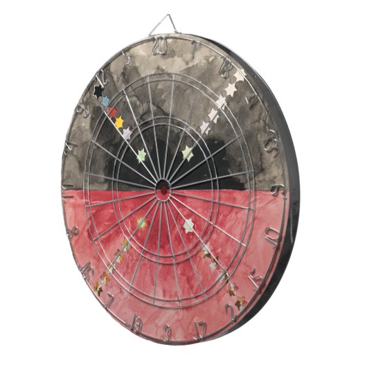Nr. A (Atom-serie) | Hilma af Klint | Dartbord (Voorkant Rechts)