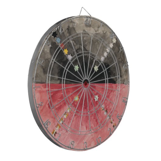 Nr. A (Atom-serie) | Hilma af Klint | Dartbord (Voorkant Links)
