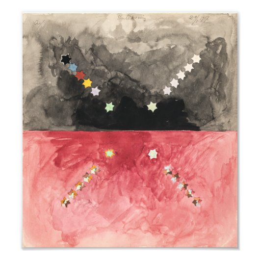 Nr. A (Atom-serie) | Hilma af Klint | Foto Afdruk (Voorkant)