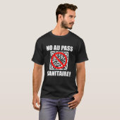 Nr. aan sanitaire pas, Nr. aan vaccin T-shirt (Voorkant volledig)