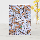 Nr die - roken! kaart (Gele Bloem)