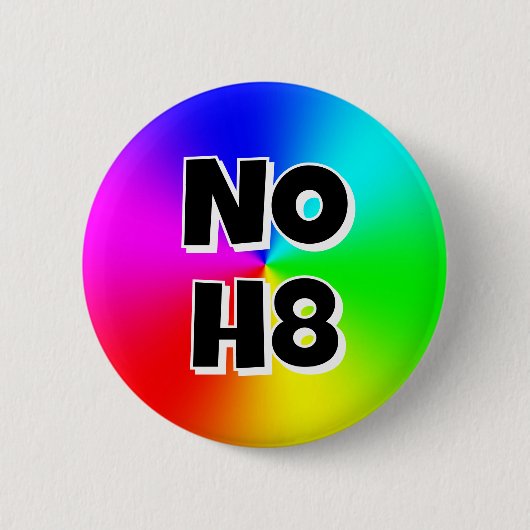 NR. H8 RONDE BUTTON 5,7 CM (Voorkant)