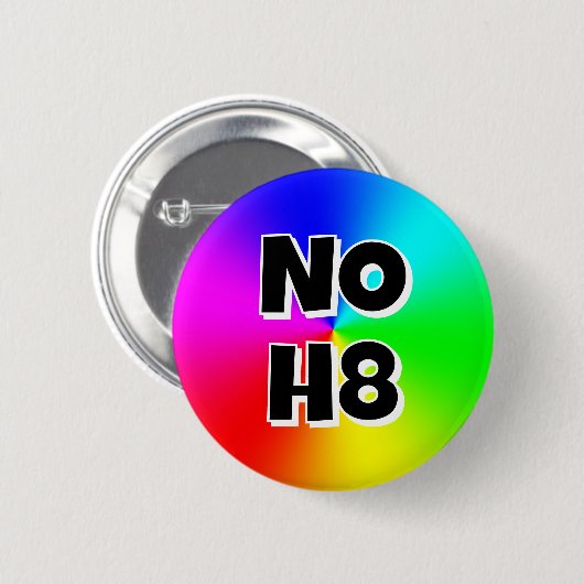NR. H8 RONDE BUTTON 5,7 CM (Voorkant /achterkant)