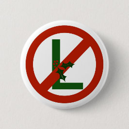 Nr. - L Kerstmis Button