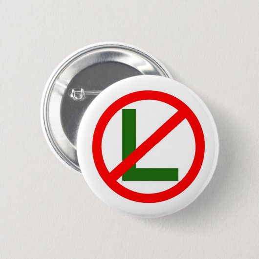 Nr. - L Kerstmis Button (Voorkant /achterkant)