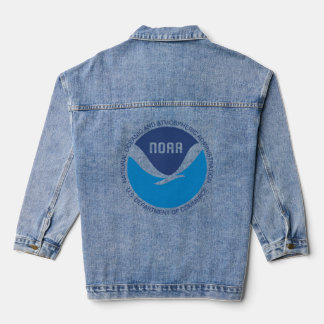 Nr. nationaal oceanisch en atmosferisch bestuur denim jacket