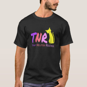 NR Rap Sterilisatie Vrijlating Verwilderde Kat Voo T-shirt