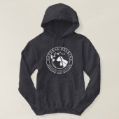 NRBC Logo Wit - Unisex Hoodie (Design voorkant)